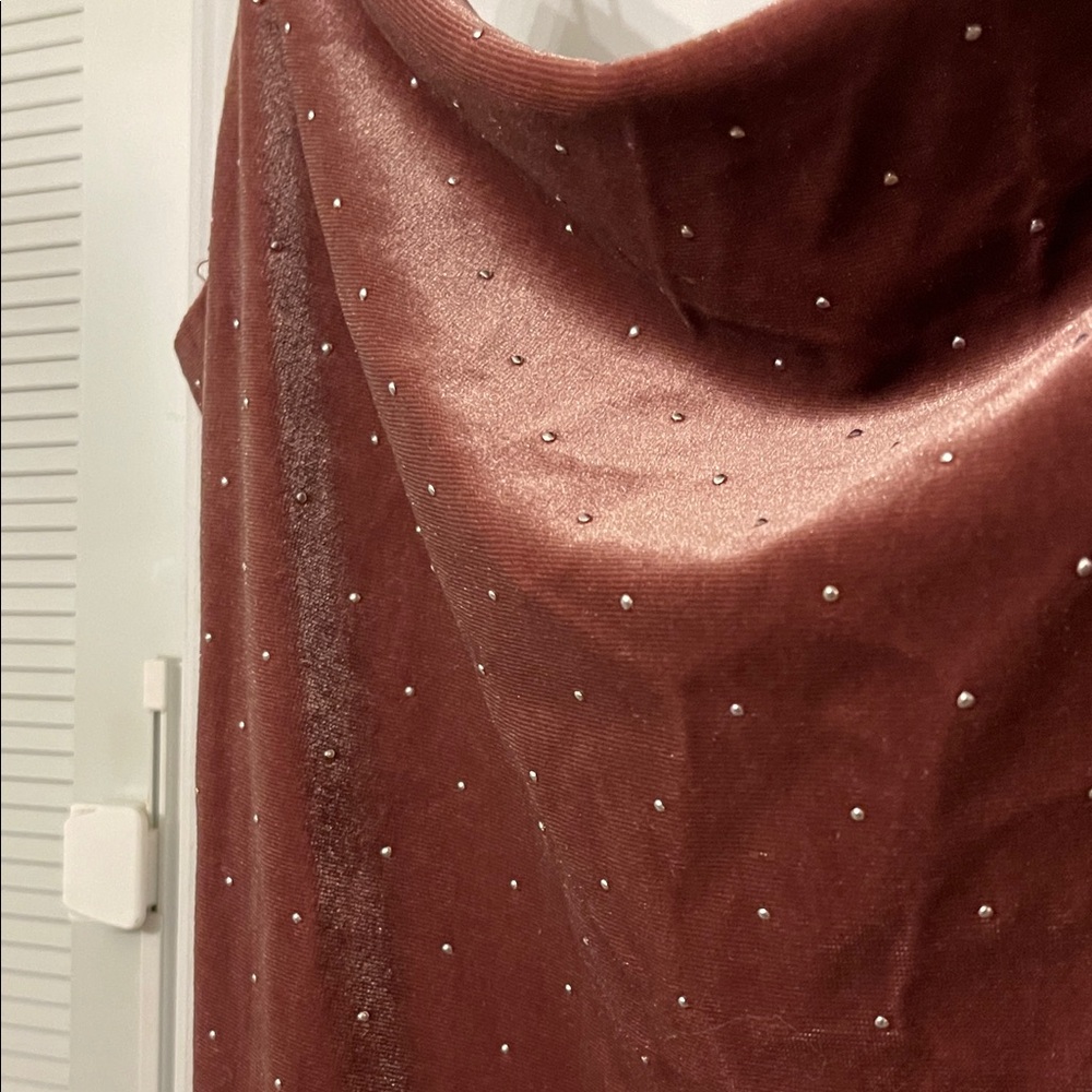 Velvet Mini Dress - Picture 2 of 5